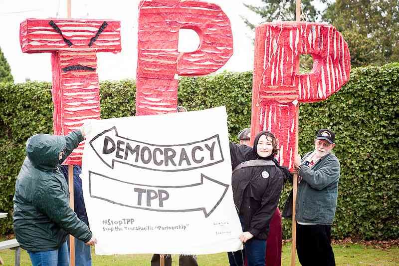 STOP TPP!!　いのちの市場化にNO!!　活動支援寄付